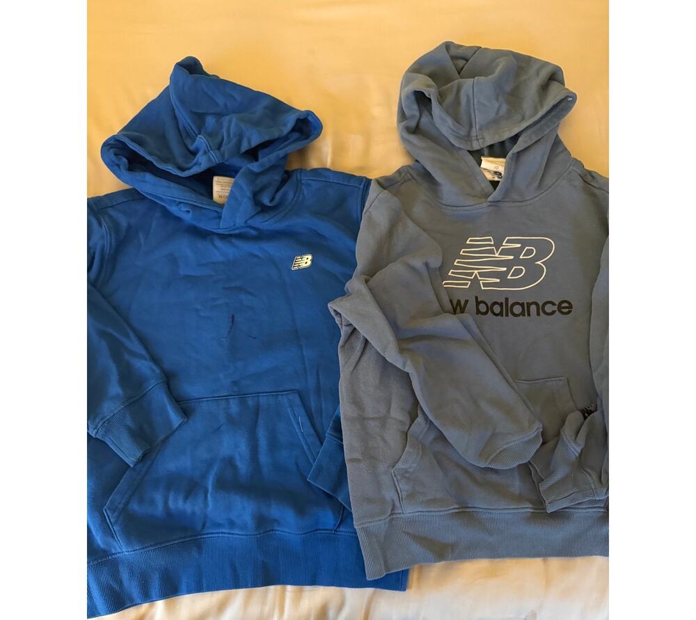 New Balance blue hoodie bundle size 10/12